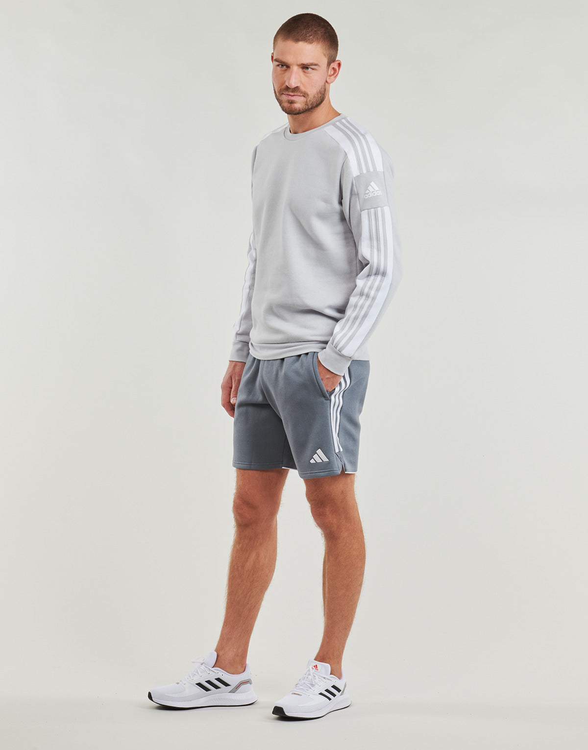 Pantaloni corti Uomo adidas  Tiro 23 League Sweat Shorts  Grigio