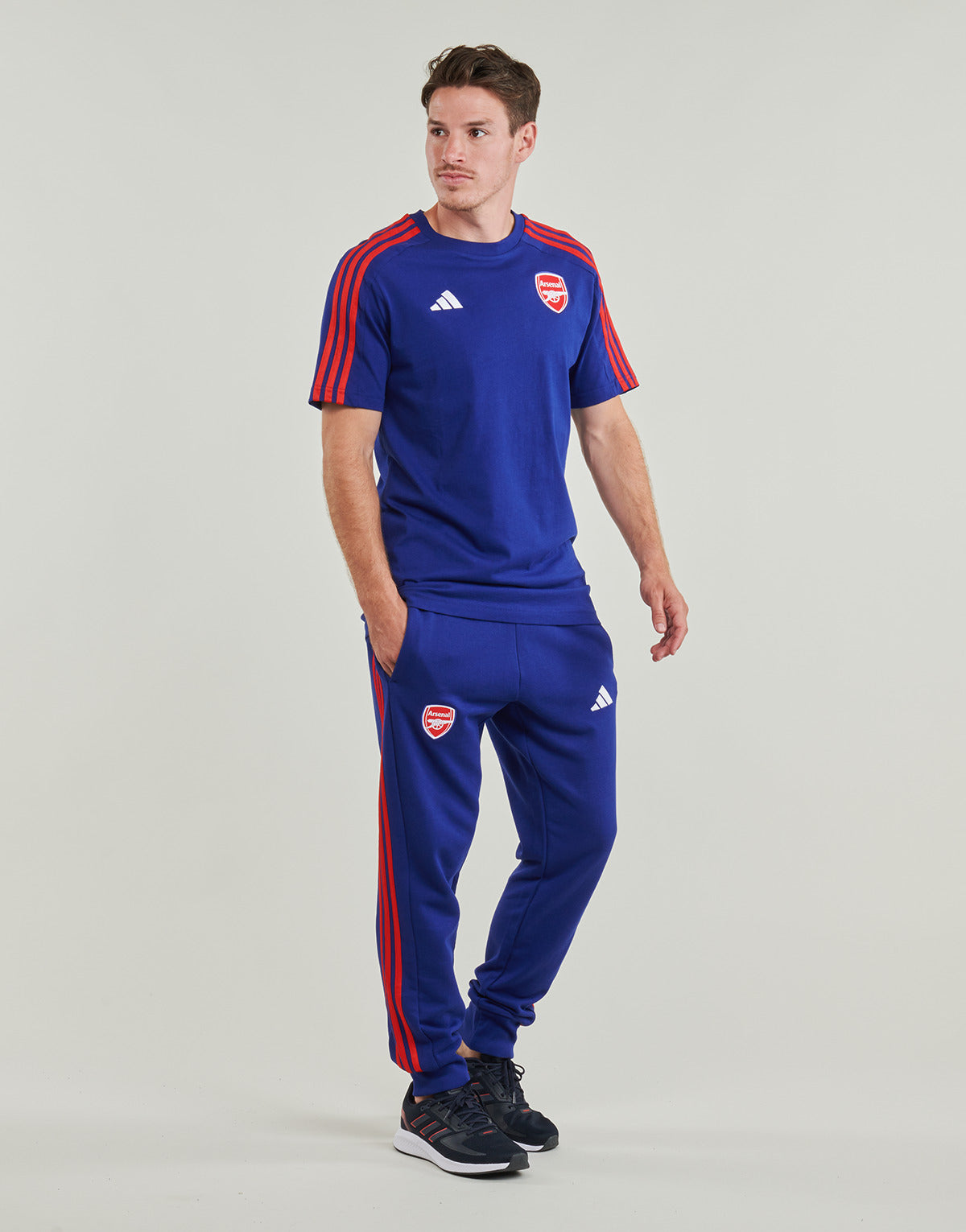 Pantaloni Sportivi Uomo adidas  Arsenal DNA Tracksuit Bottoms  Marine