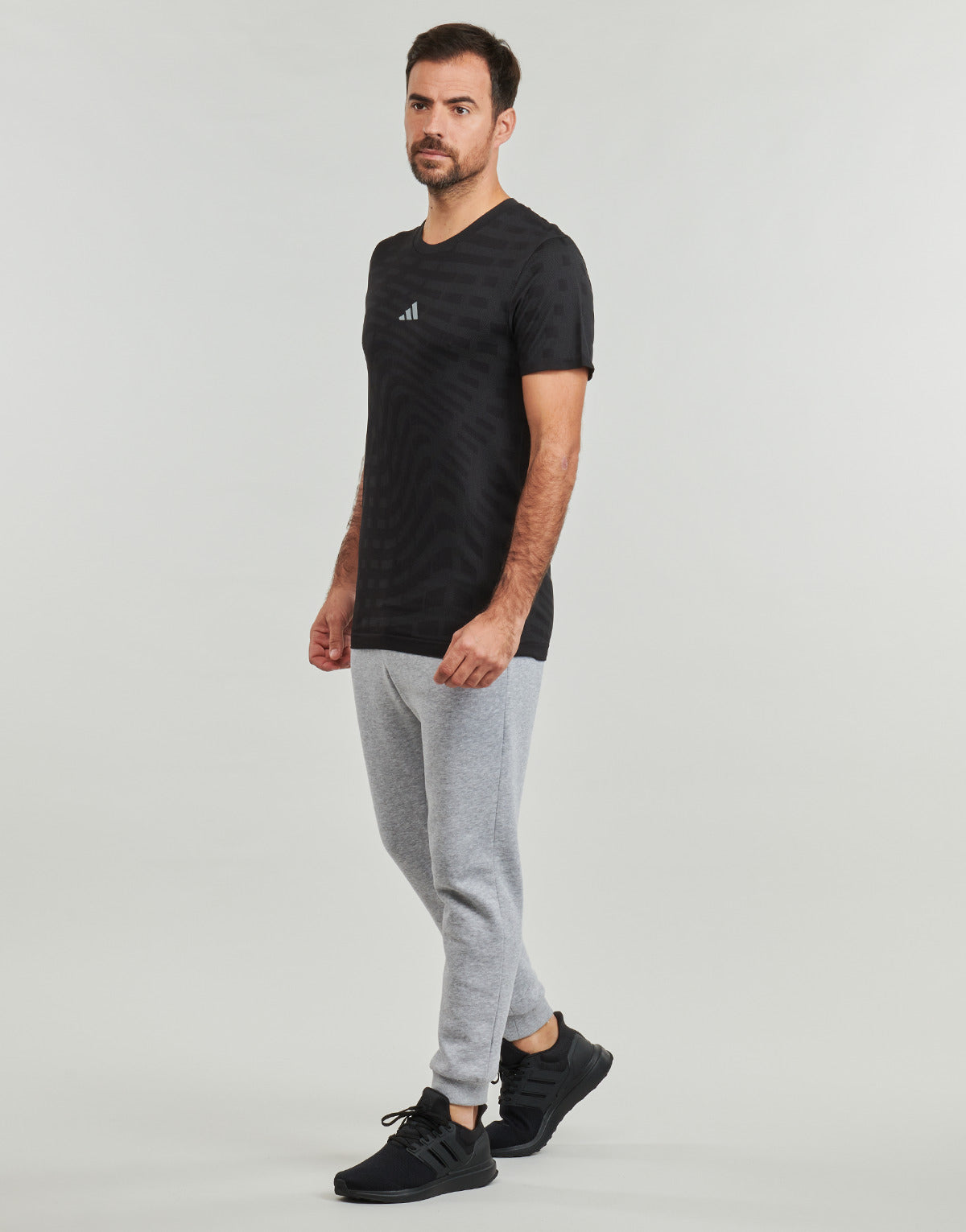 T-shirt Uomo adidas  Gym+ Training Seamless T-Shirt  Nero