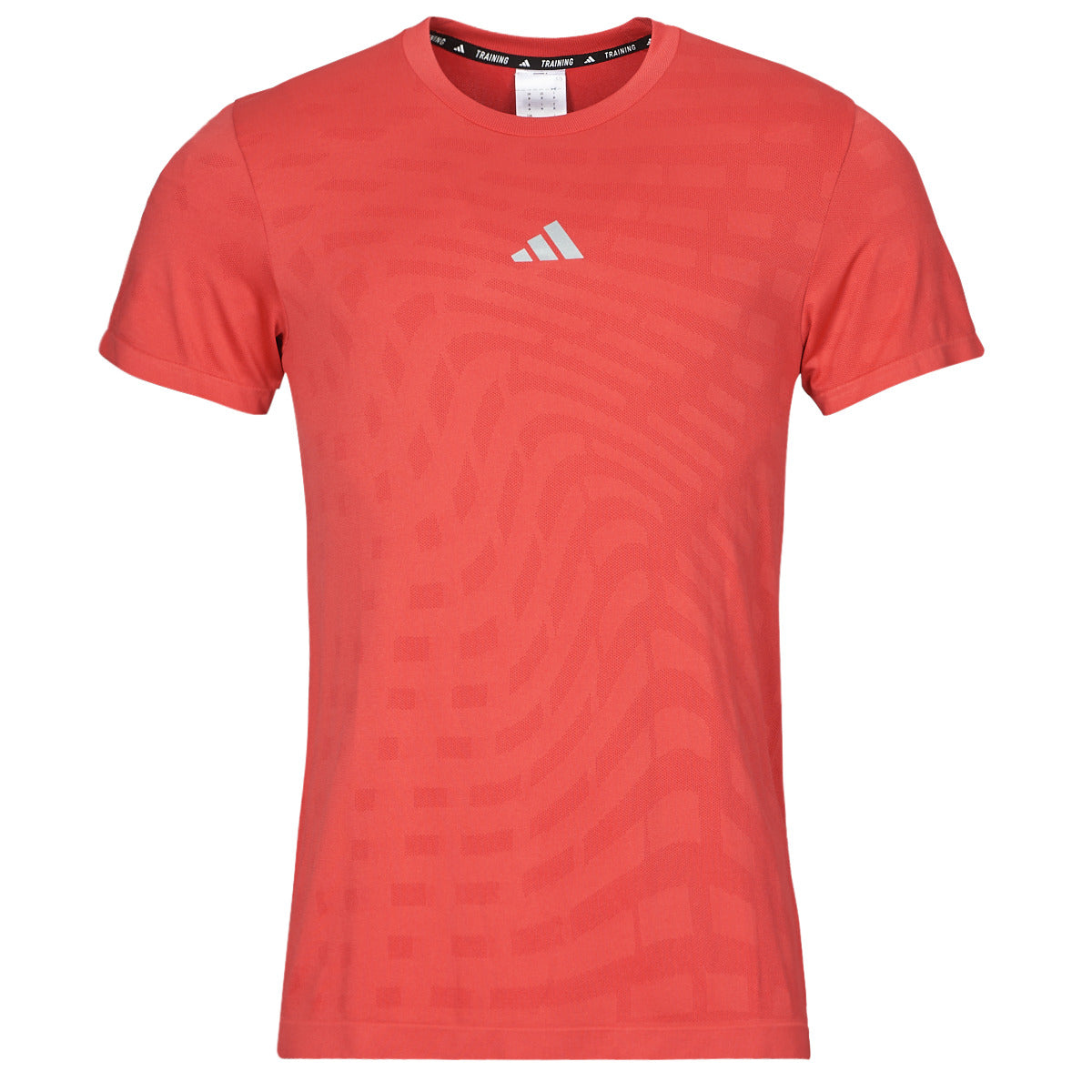 T-shirt Uomo adidas  Gym+ Training Seamless T-Shirt  Rosso