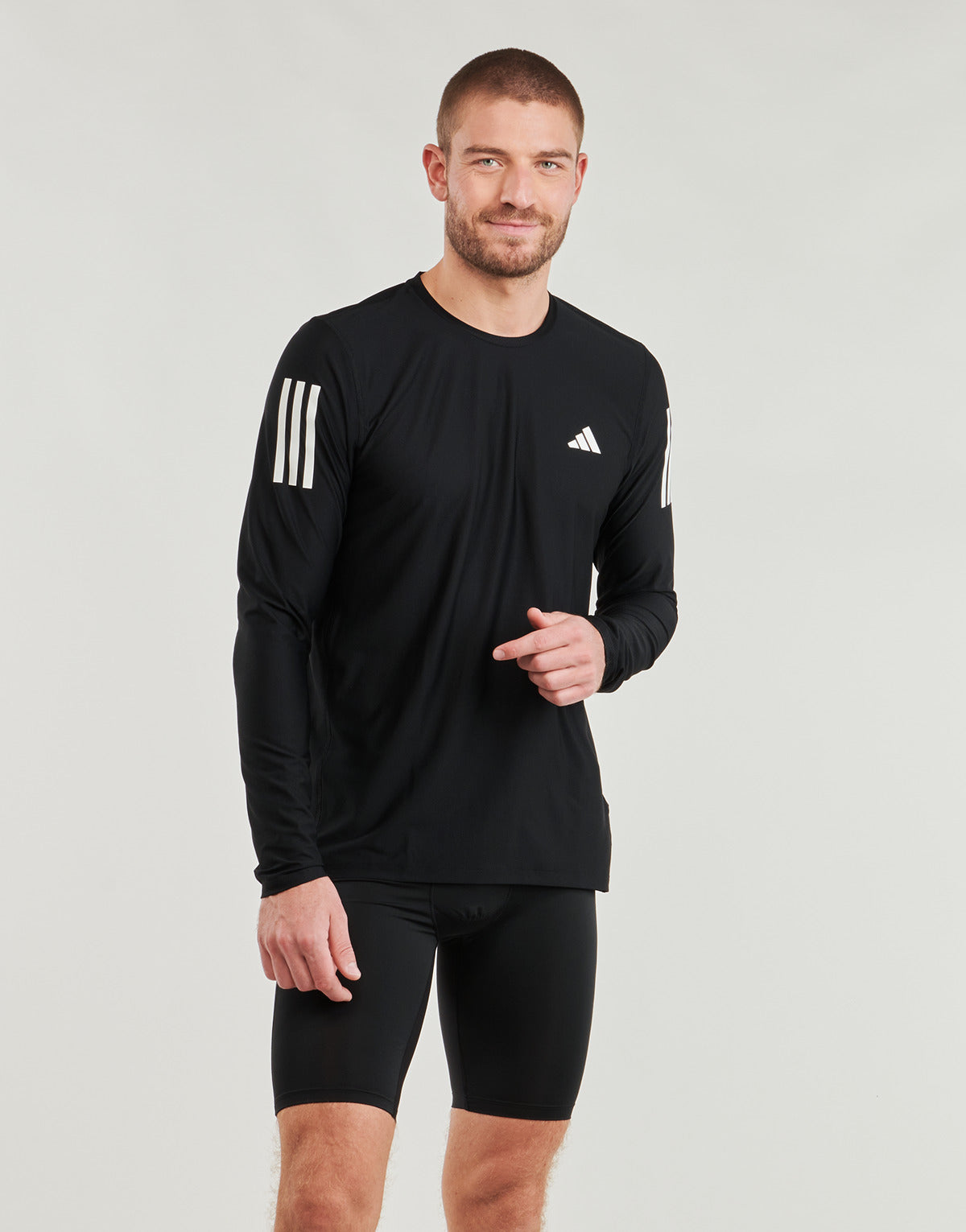 T-shirts a maniche lunghe Uomo adidas  Own The Run Long Sleeve Long-Sleeve Top  Nero