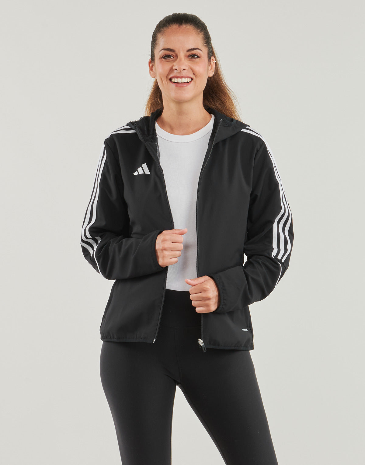 Giacca Sportiva Donna adidas  Tiro 23 League Windbreaker  Nero