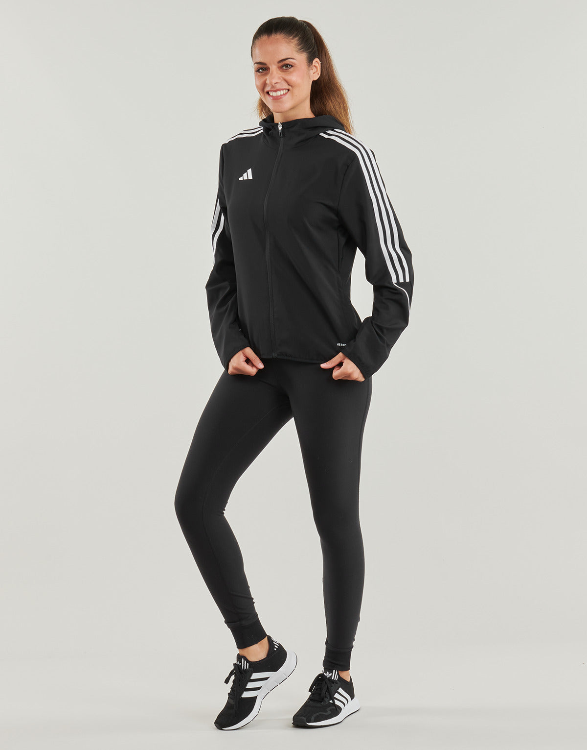 Giacca Sportiva Donna adidas  Tiro 23 League Windbreaker  Nero