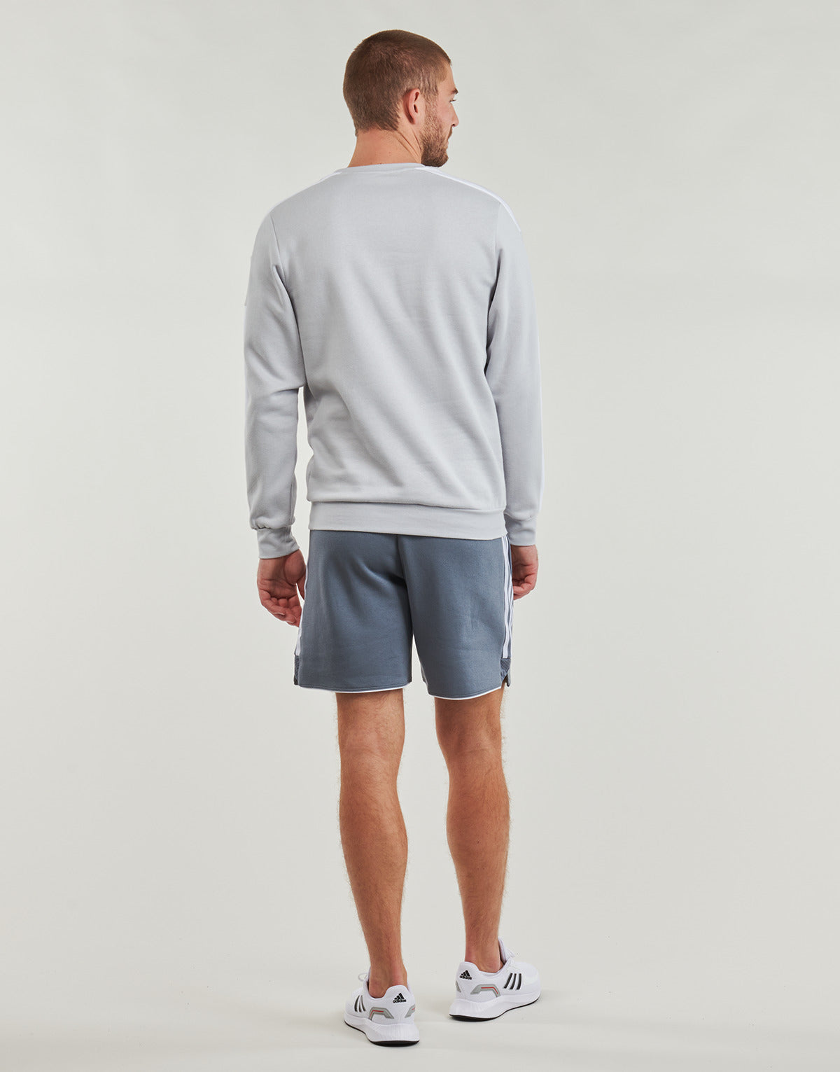 Felpa Uomo adidas  Squadra 21 Sweatshirt  Grigio