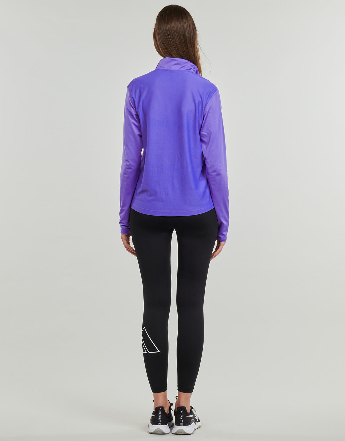 Felpa Donna adidas  Own the Run Half-Zip Jacket  Viola