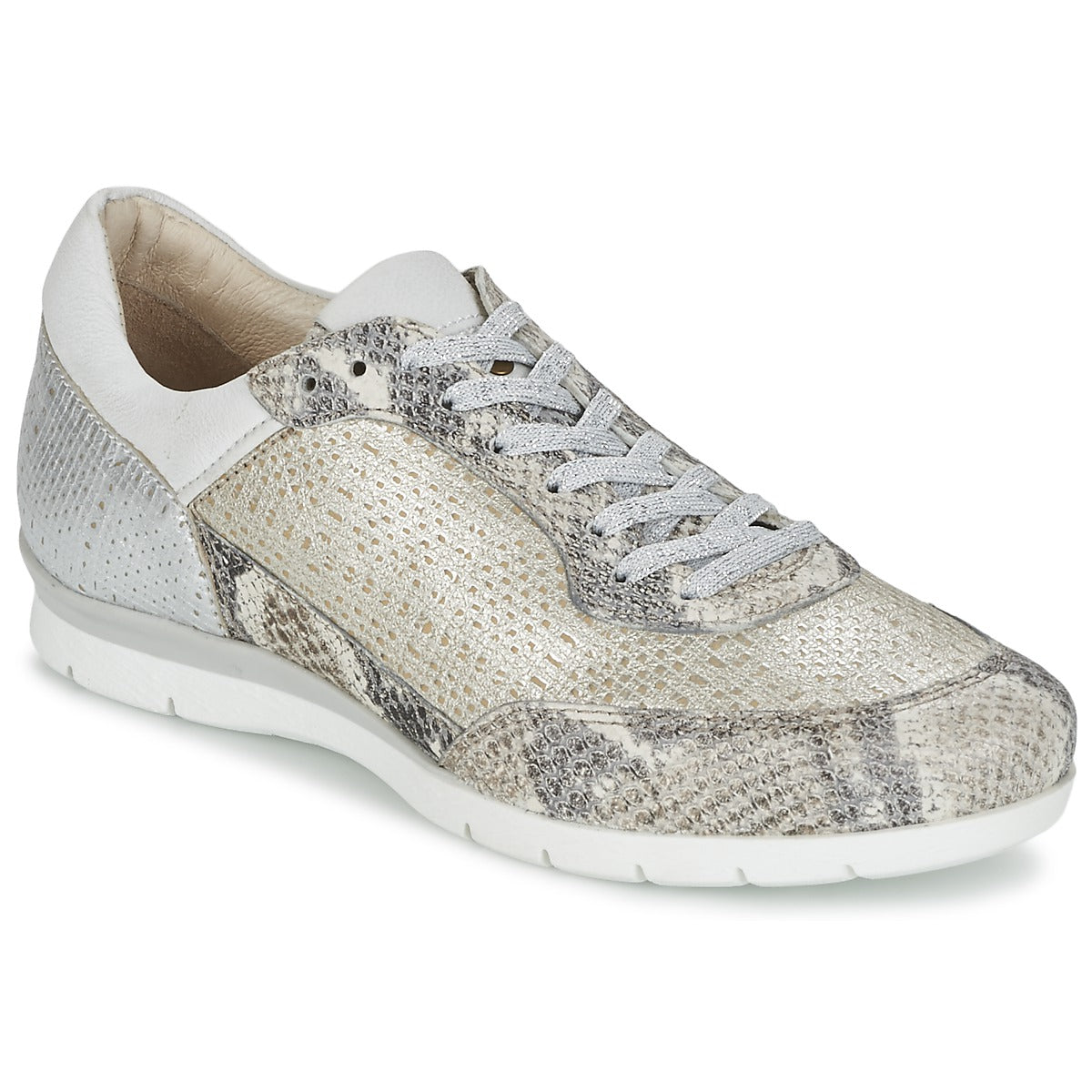 Sneakers basse Donna Mjus FORCE Argento