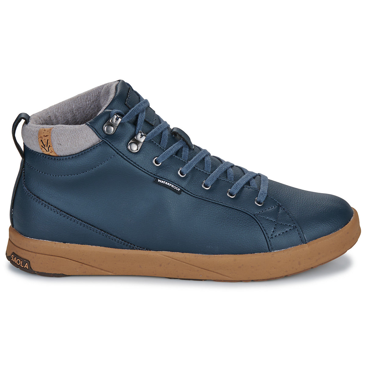 Sneakers alte Uomo Saola  BERGEN WP WARM  Marine