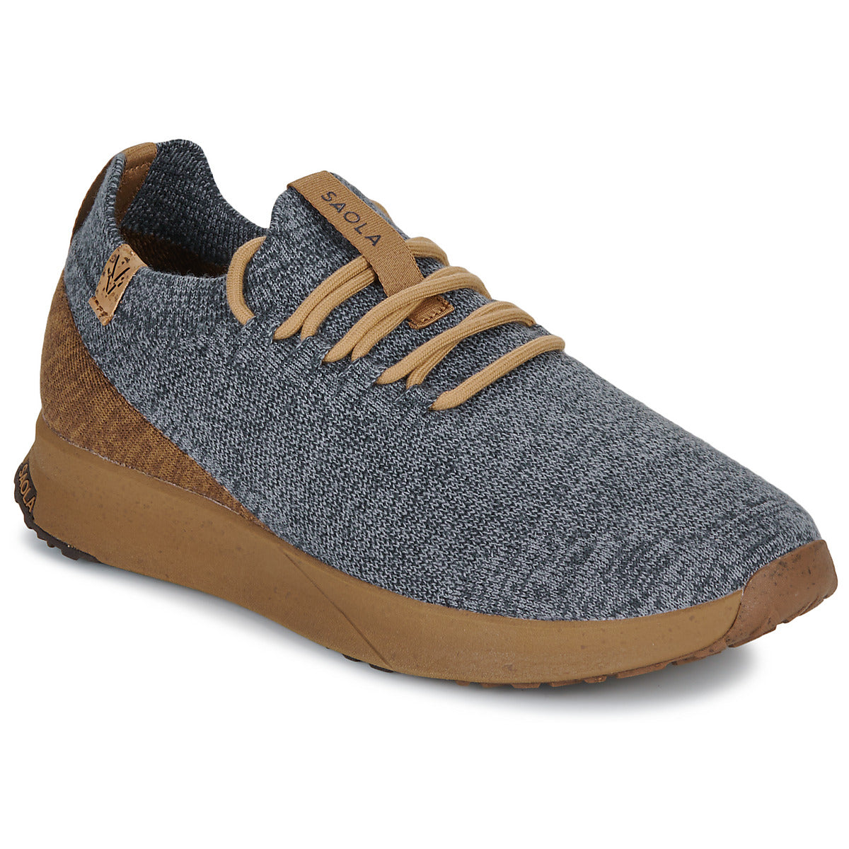 Sneakers Uomo Saola  TSAVO 2.0 WOOL  Grigio