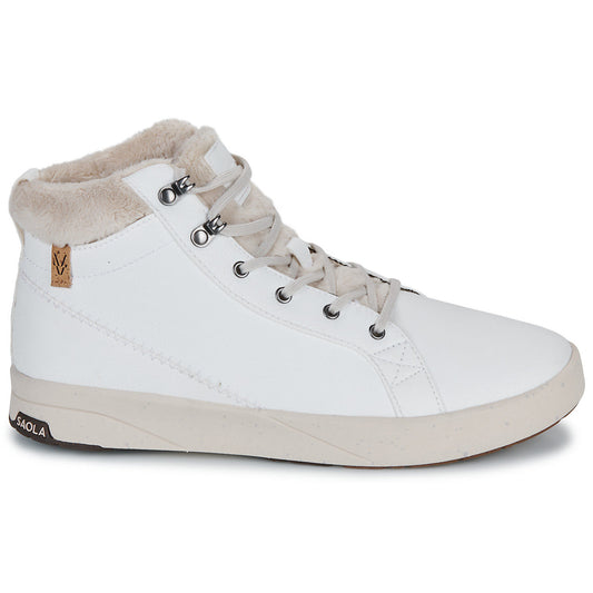 Sneakers alte Donna Saola BERGEN WARM Bianco