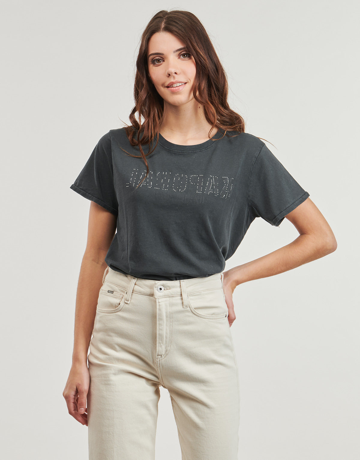 T-shirt Donna Kaporal  SARMY  Nero