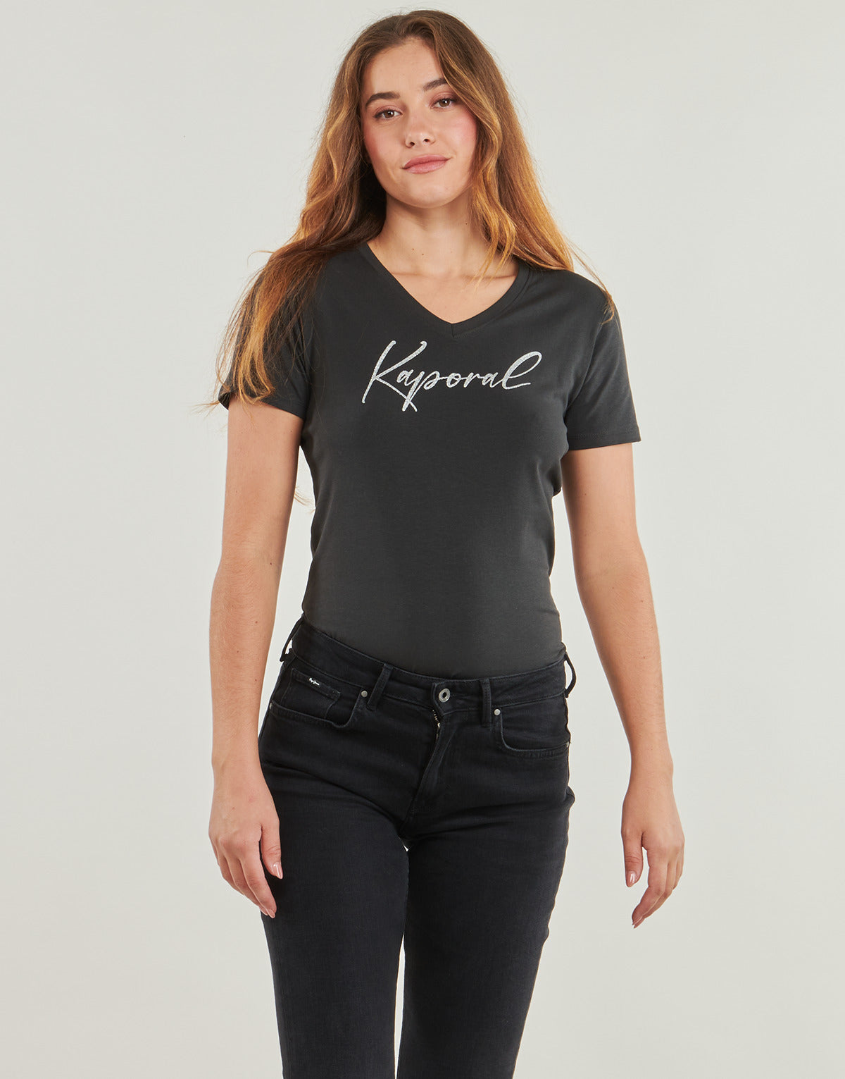 T-shirt Donna Kaporal  SIGNE  Nero