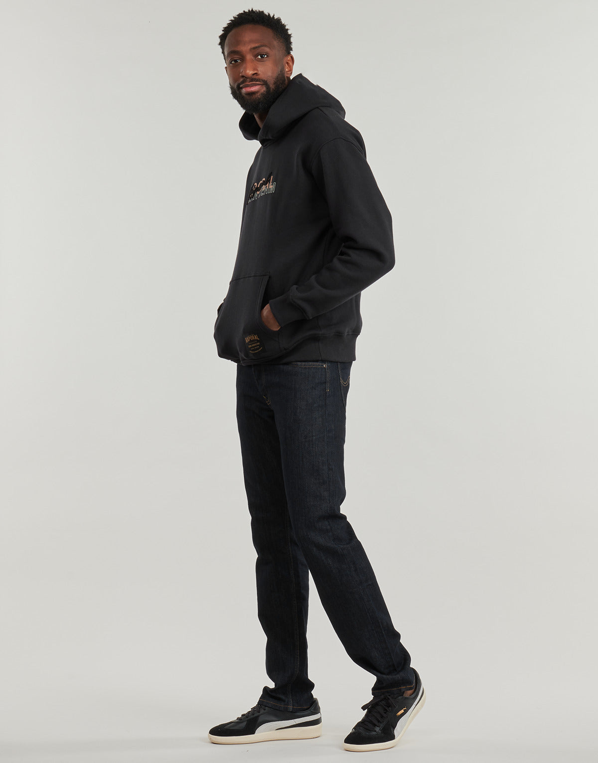 Felpa Uomo Kaporal RANKO Nero