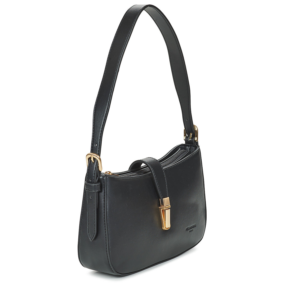 Borsa a spalla Donna Hexagona  SOLANGE  Nero