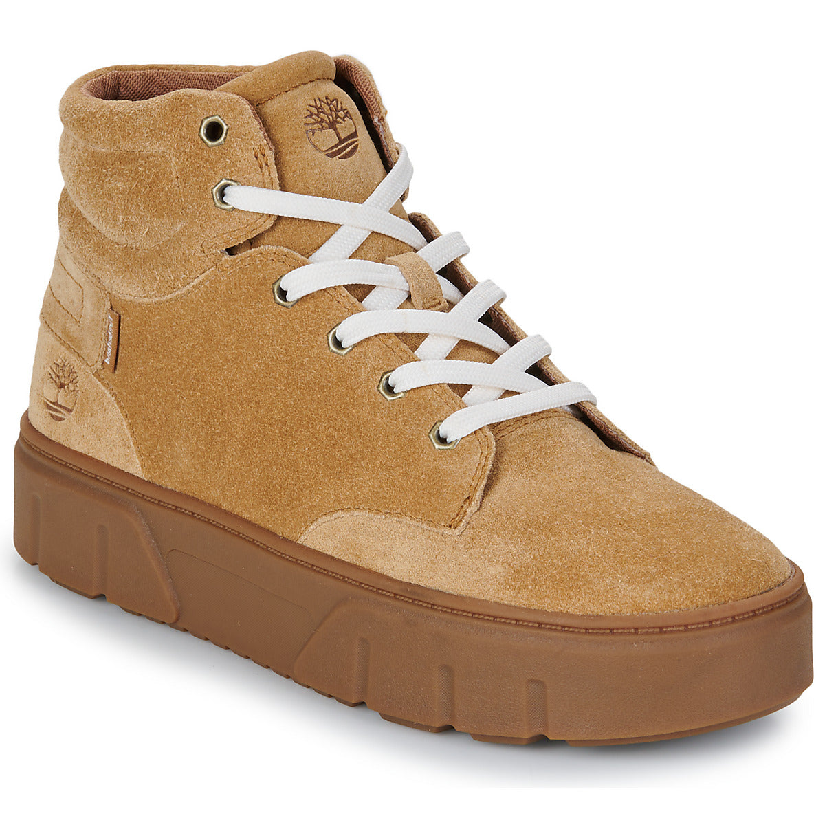 Sneakers alte Donna Timberland LAUREL COURT HIGH TOP LACE UP Marrone