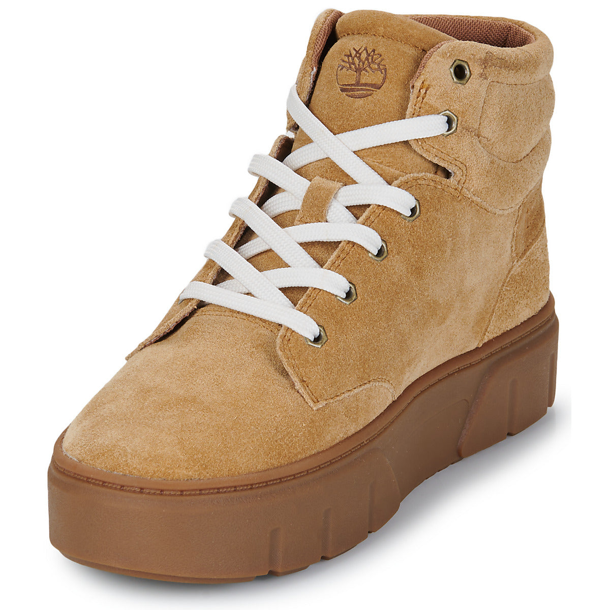 Sneakers alte Donna Timberland LAUREL COURT HIGH TOP LACE UP Marrone