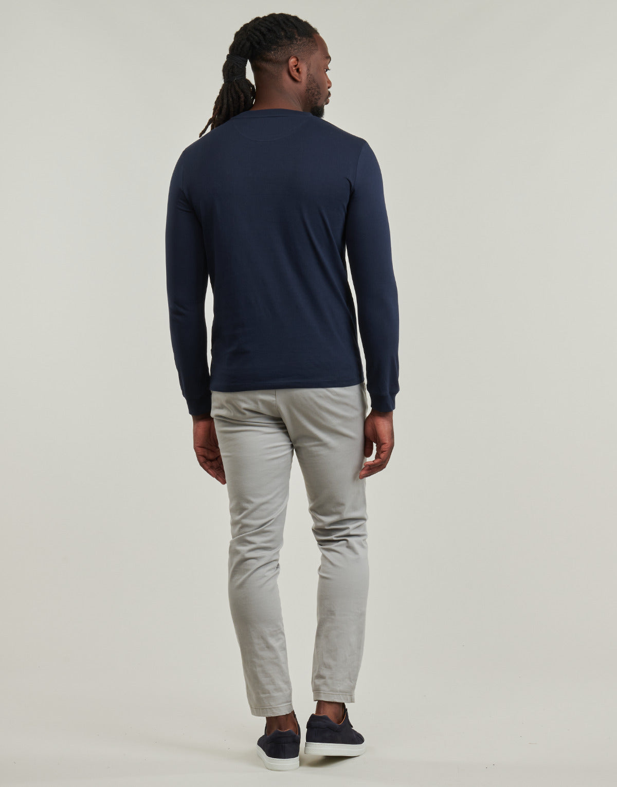 T-shirts a maniche lunghe Uomo Timberland Long Sleeve Tee Marine