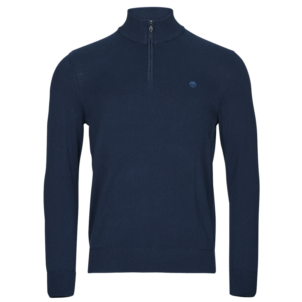 Maglione Uomo Timberland Cotton YD 1/4 Zip Sweater Marine