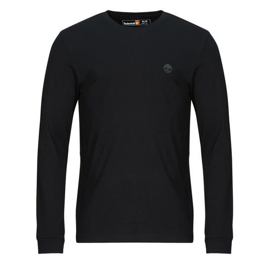 T-shirts a maniche lunghe Uomo Timberland Long Sleeve Tee Nero