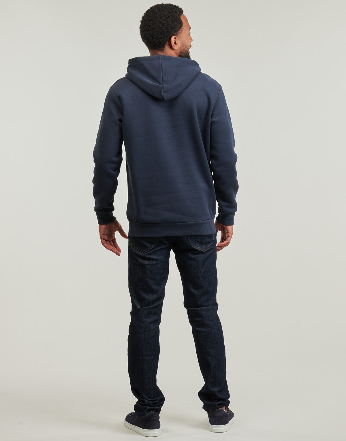 Felpa Uomo Timberland Embroidery Tonal Hoodie Marine