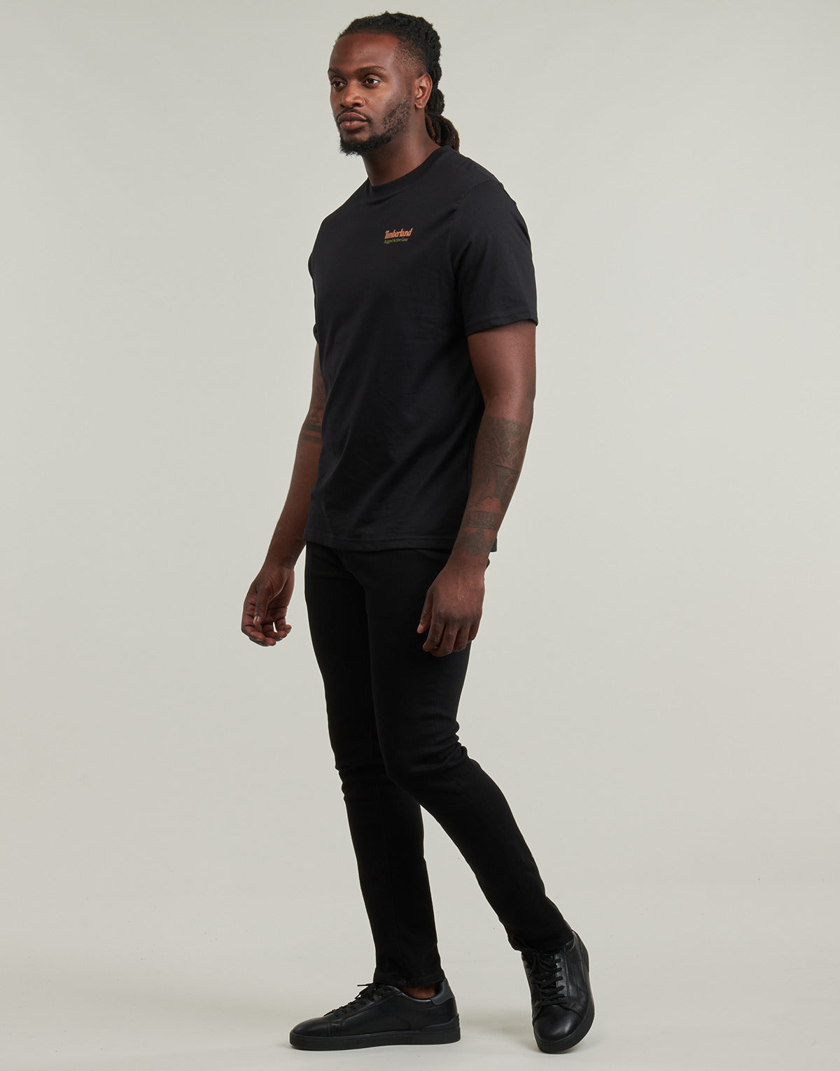 T-shirt Uomo Timberland Outdoor Inspired Back Graphic Tee Nero