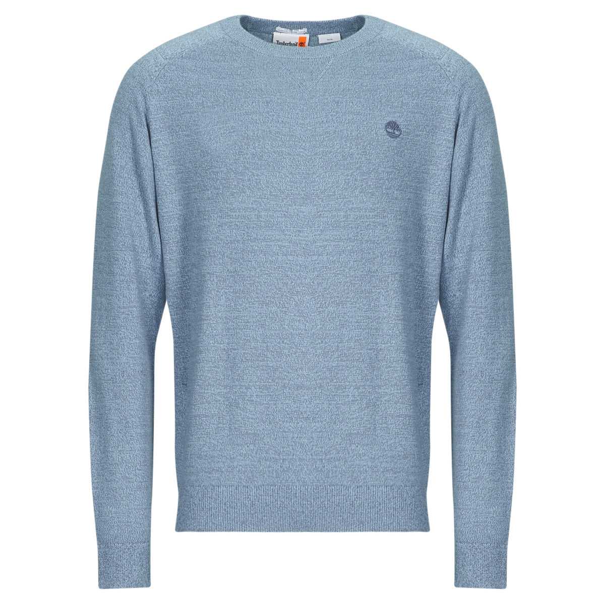 Maglione Uomo Timberland Cotton Raglan Sleeve CrewNeck Sweater Blu
