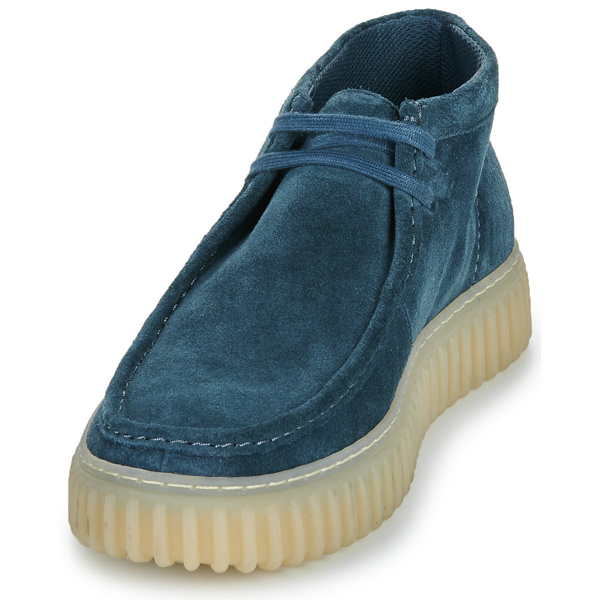 Sneakers alte Uomo Clarks  Torhill Hi  Blu