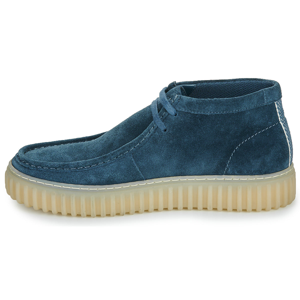 Sneakers alte Uomo Clarks  Torhill Hi  Blu