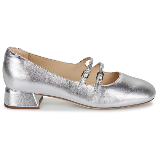Ballerine Donna Clarks Daiss30 Shine Argento