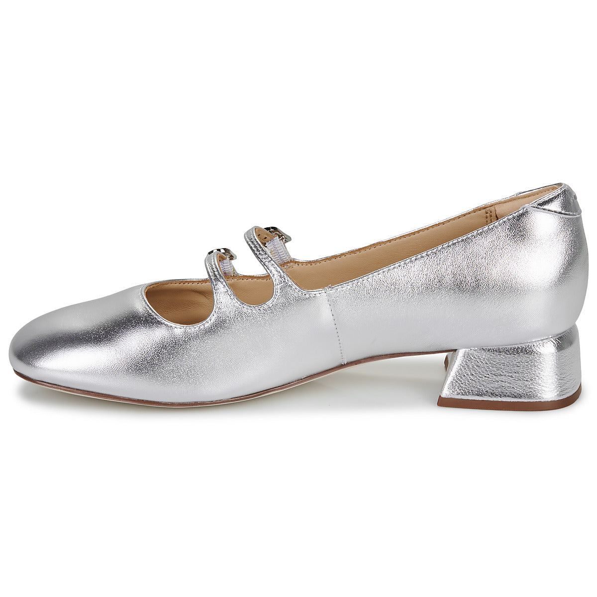 Ballerine Donna Clarks Daiss30 Shine Argento