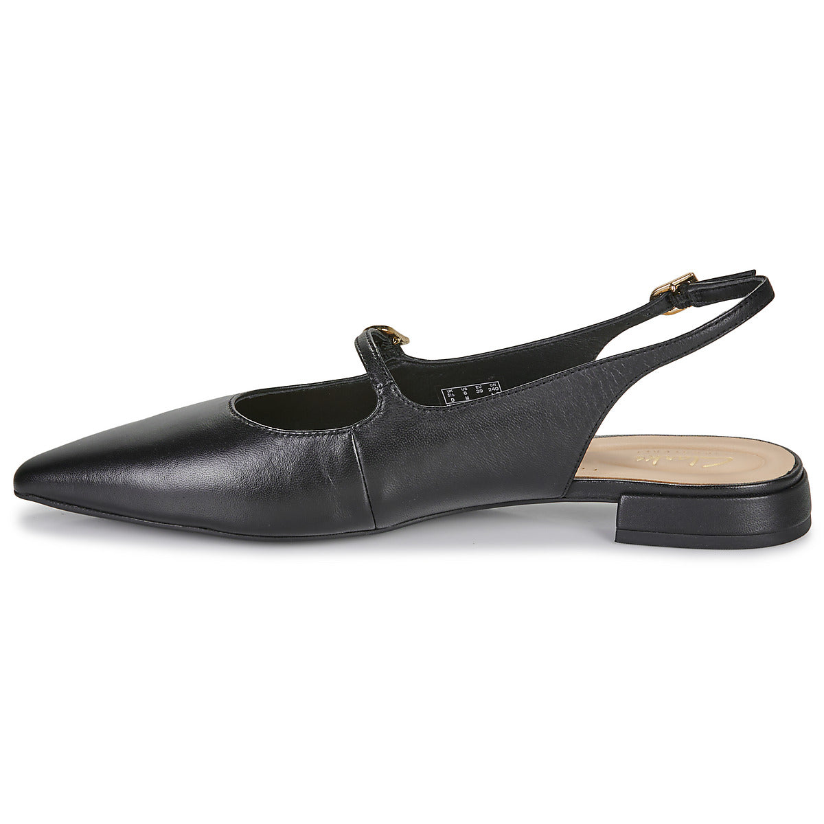 Ballerine Donna Clarks SENSA15 SHINE Nero