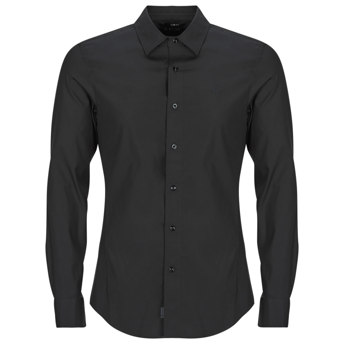 Camicia a maniche lunghe Uomo G-Star Raw UNIFORM SLIM SHIRT L\S Nero