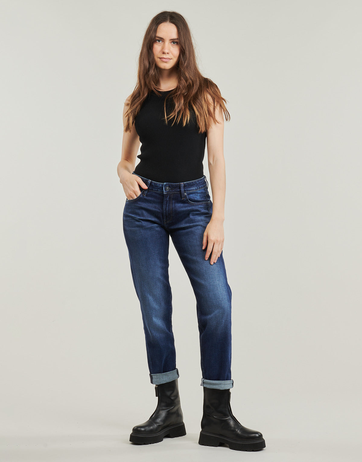 Jeans boyfriend Donna G-Star Raw KATE BOYFRIEND WMN Blu