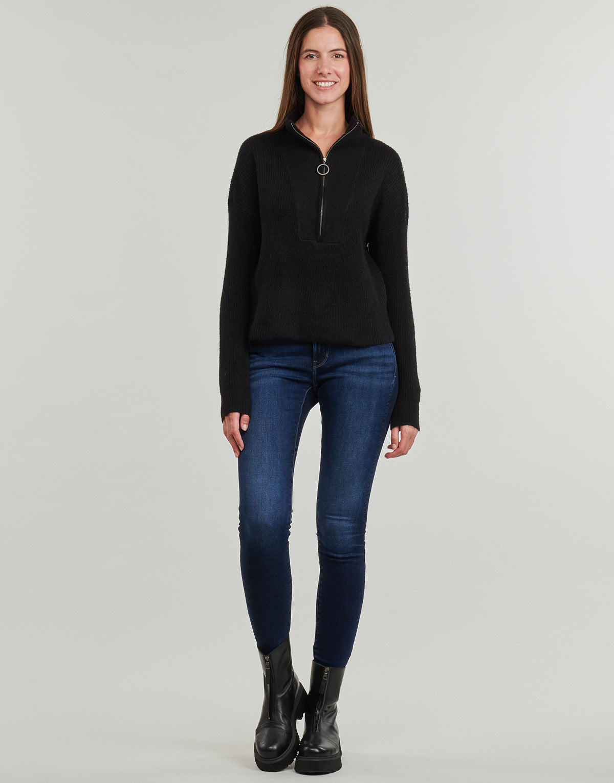 Jeans skynny Donna G-Star Raw 3301 SKINNY WMN Blu