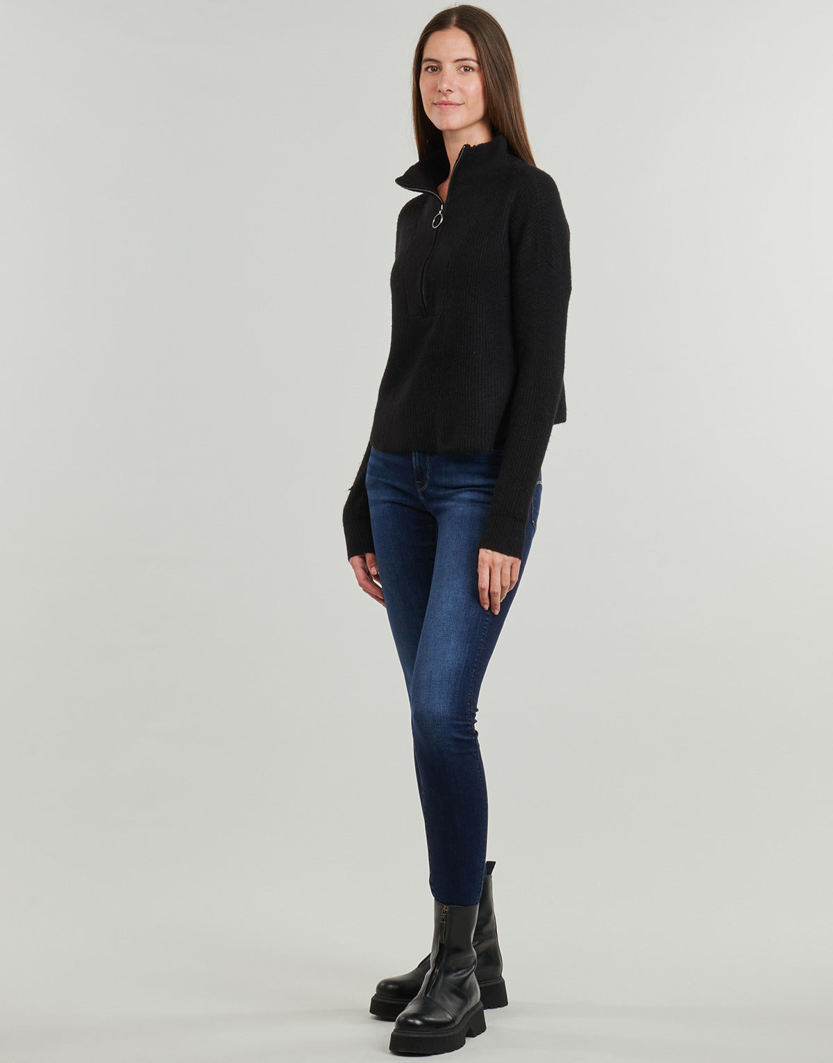 Jeans skynny Donna G-Star Raw 3301 SKINNY WMN Blu