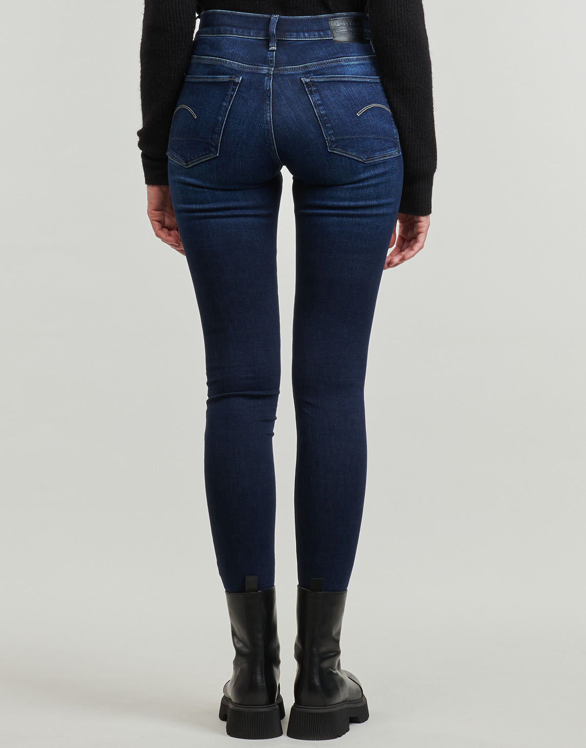 Jeans skynny Donna G-Star Raw 3301 SKINNY WMN Blu