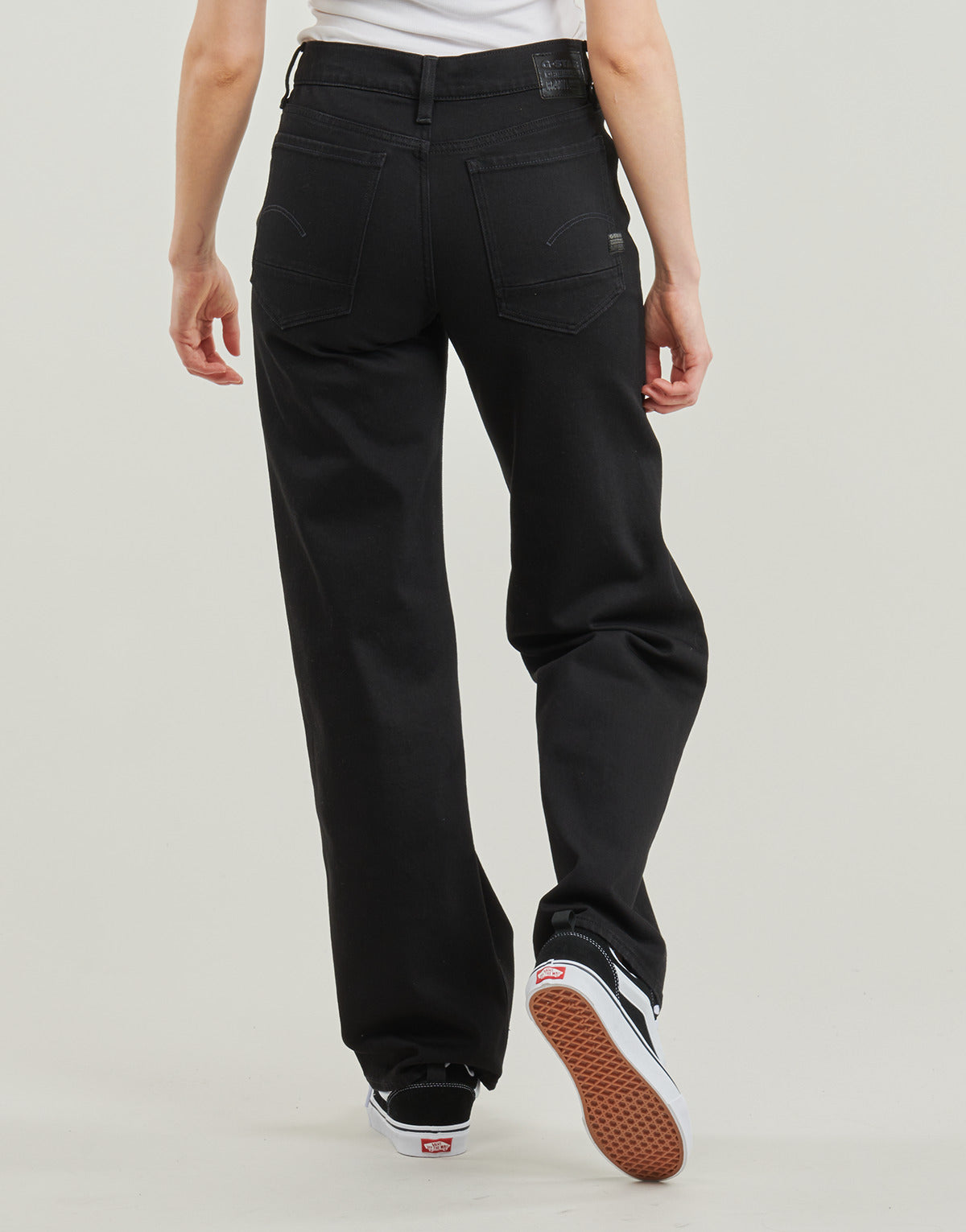 Jeans Flare Donna G-Star Raw JUDEE LOOSE WMN Nero