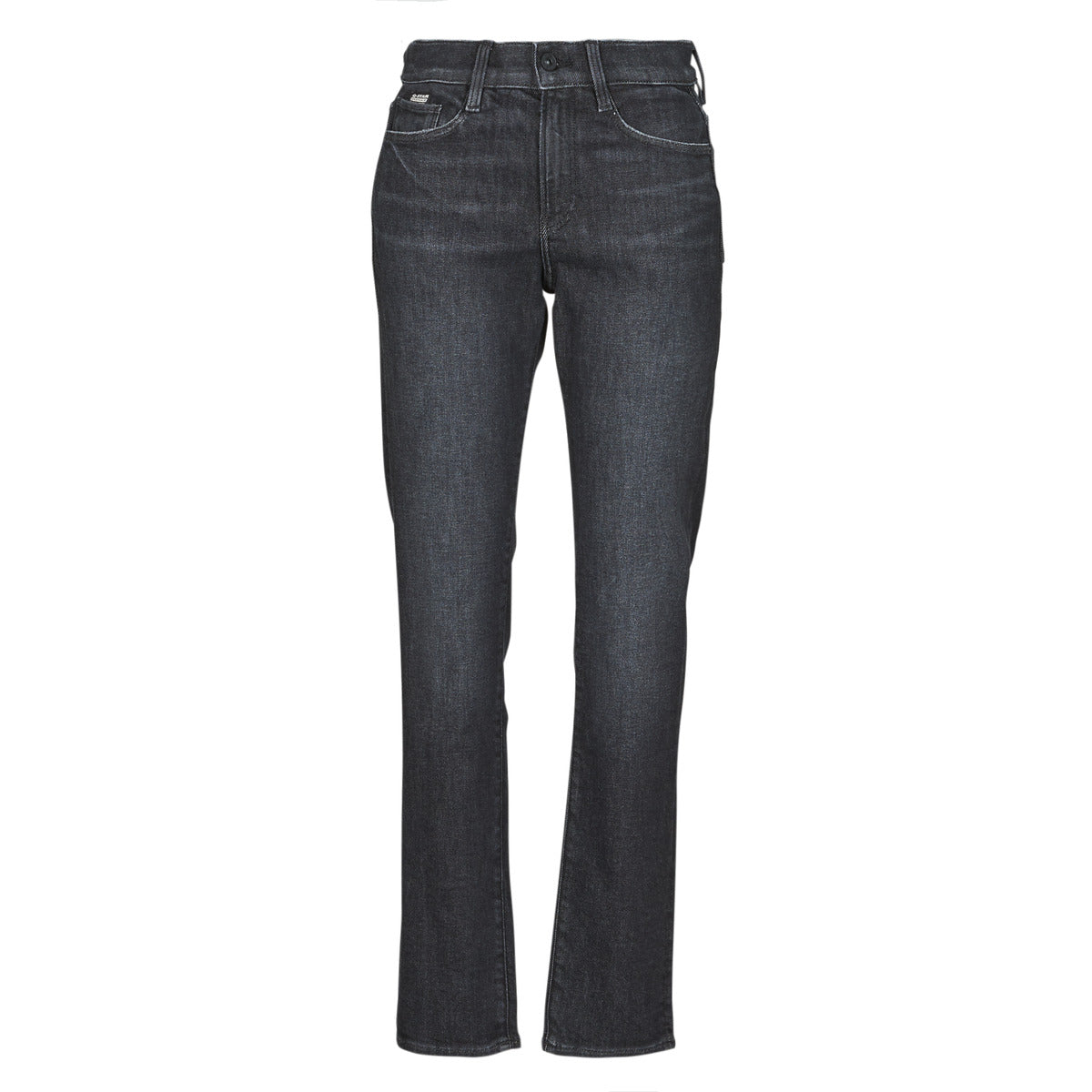 Jeans Slim Donna G-Star Raw ACE 2.0 SLIM STRAIGHT WMN Nero