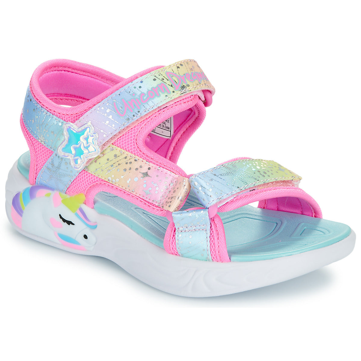 Sandali bambini ragazza Skechers UNICORN DREAMS SANDAL - MAJESTIC BLISS Rosa