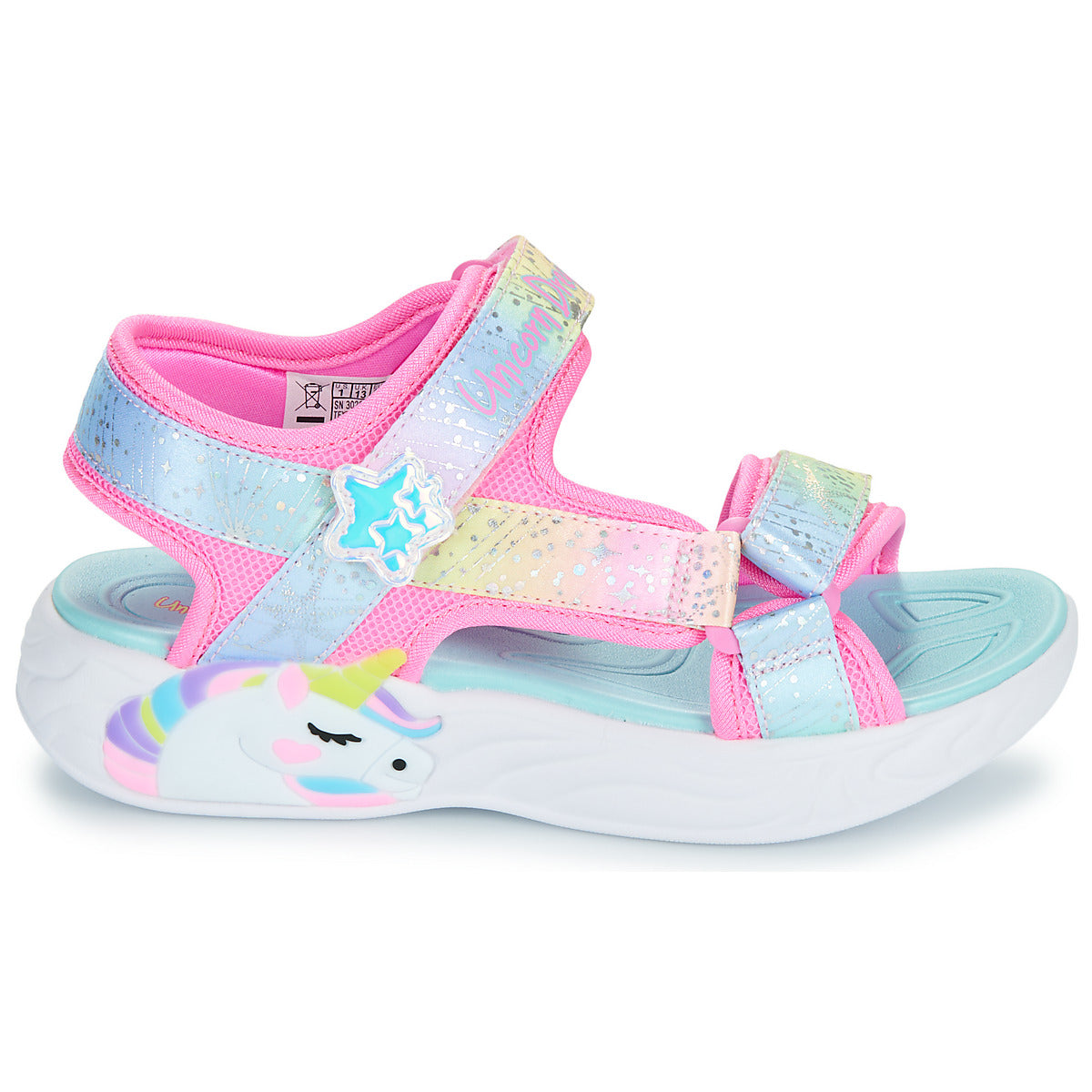 Sandali bambini ragazza Skechers UNICORN DREAMS SANDAL - MAJESTIC BLISS Rosa