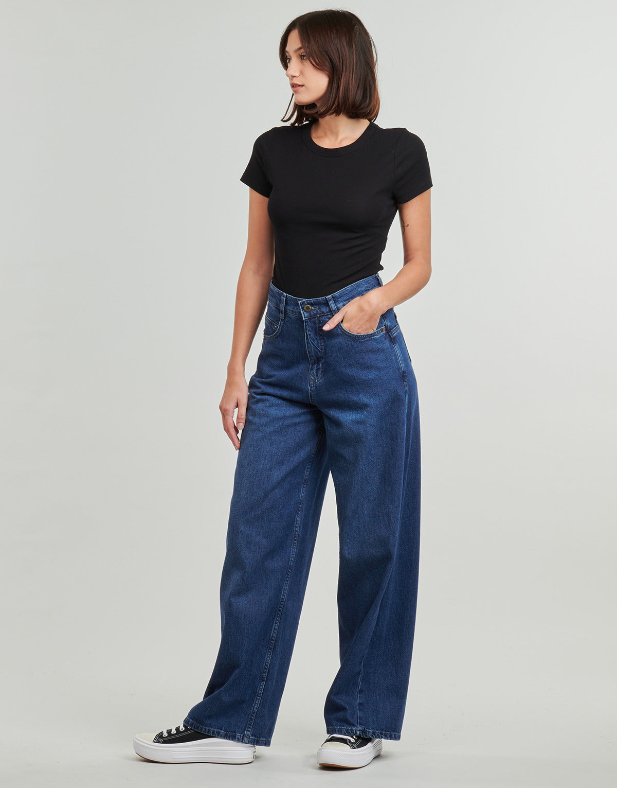 Jeans Flare Donna Freeman T.Porter JANE DENIM Blu