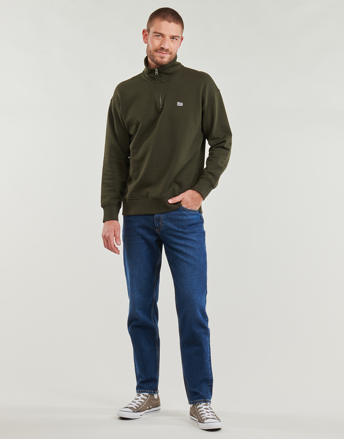 Jeans Tapered Uomo Lee OSCAR Blu