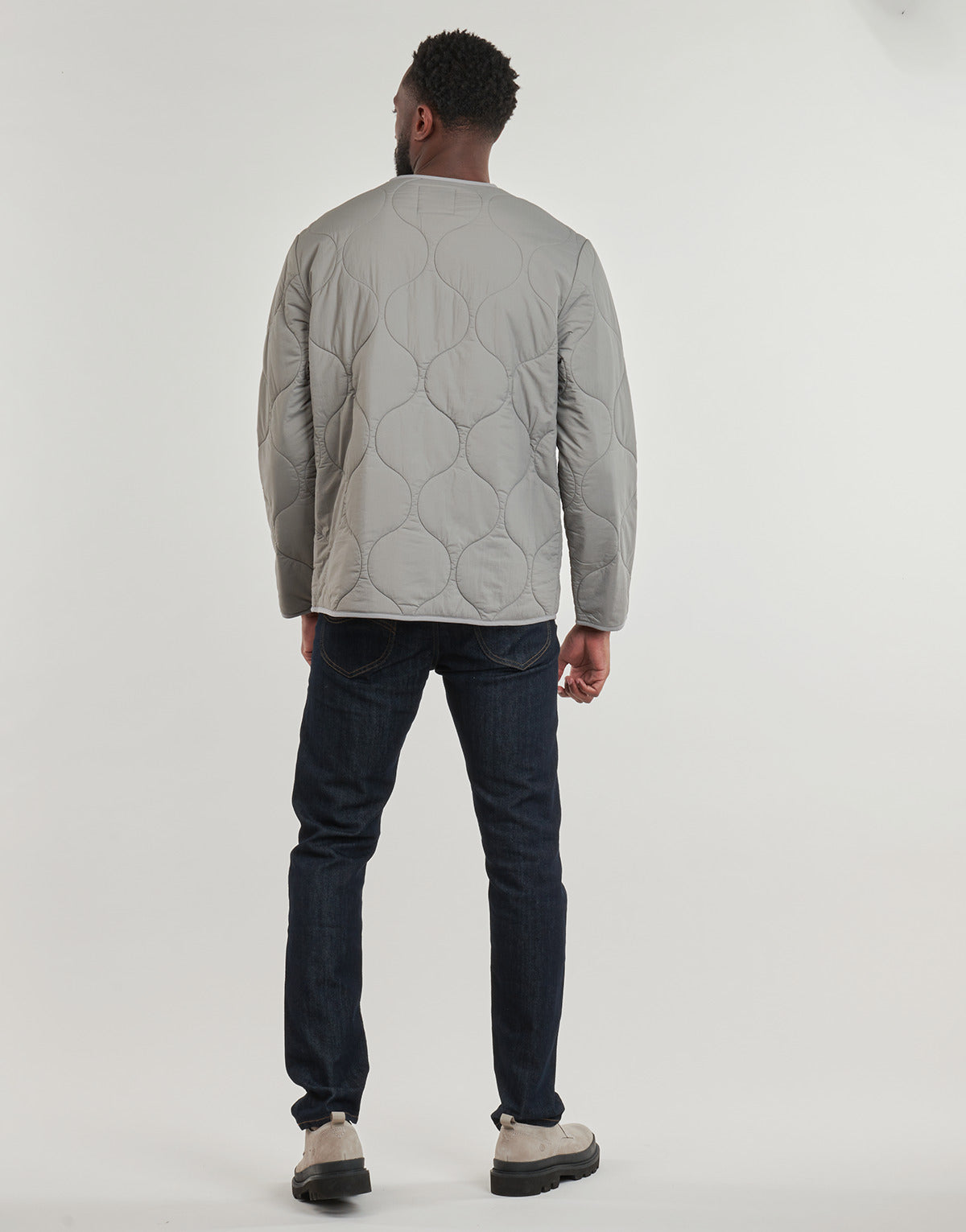 Giubbotto Uomo Lee QUILTED LINER JACKET Grigio