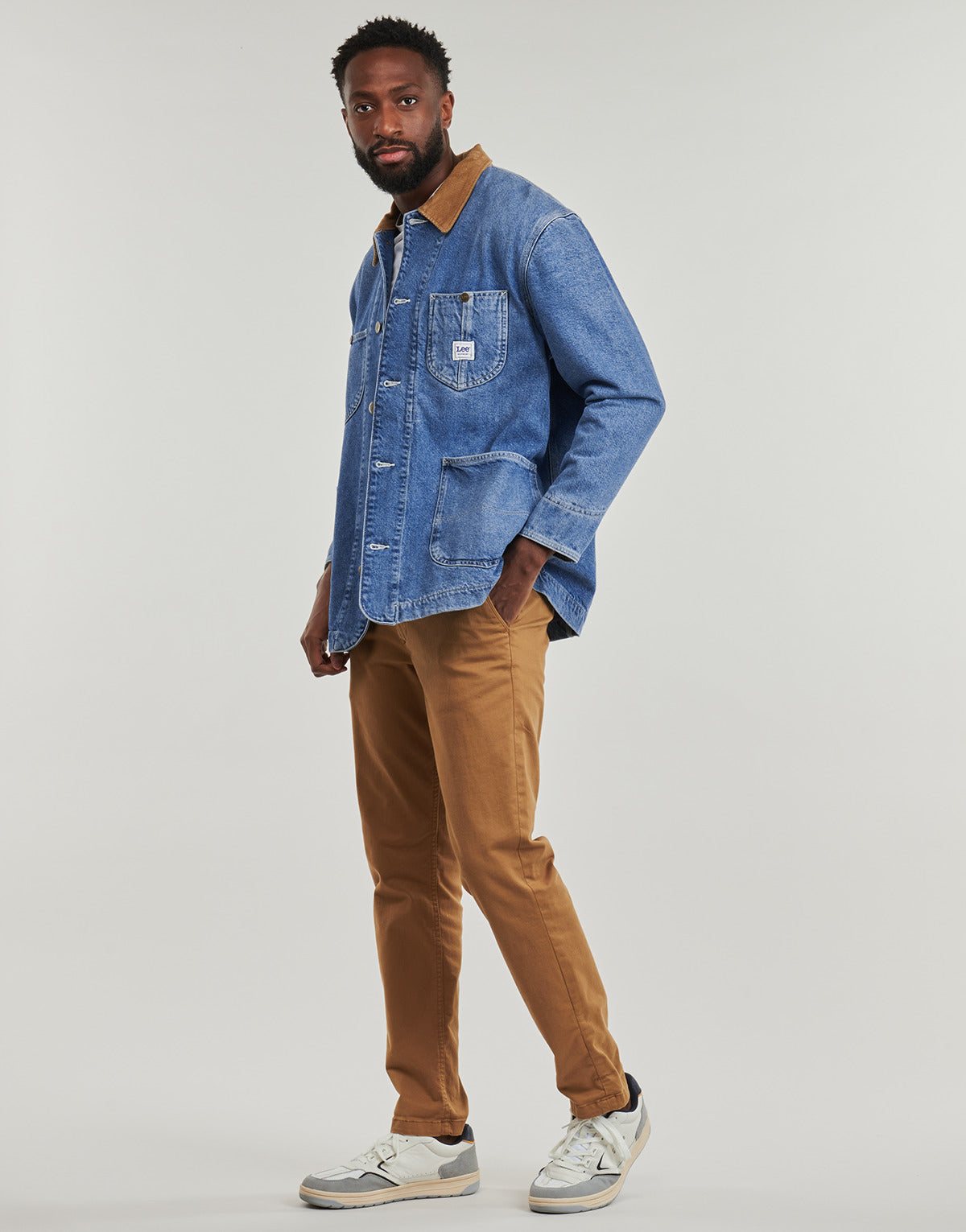 Giacca Uomo Lee LOOSE LOCO JACKET Blu