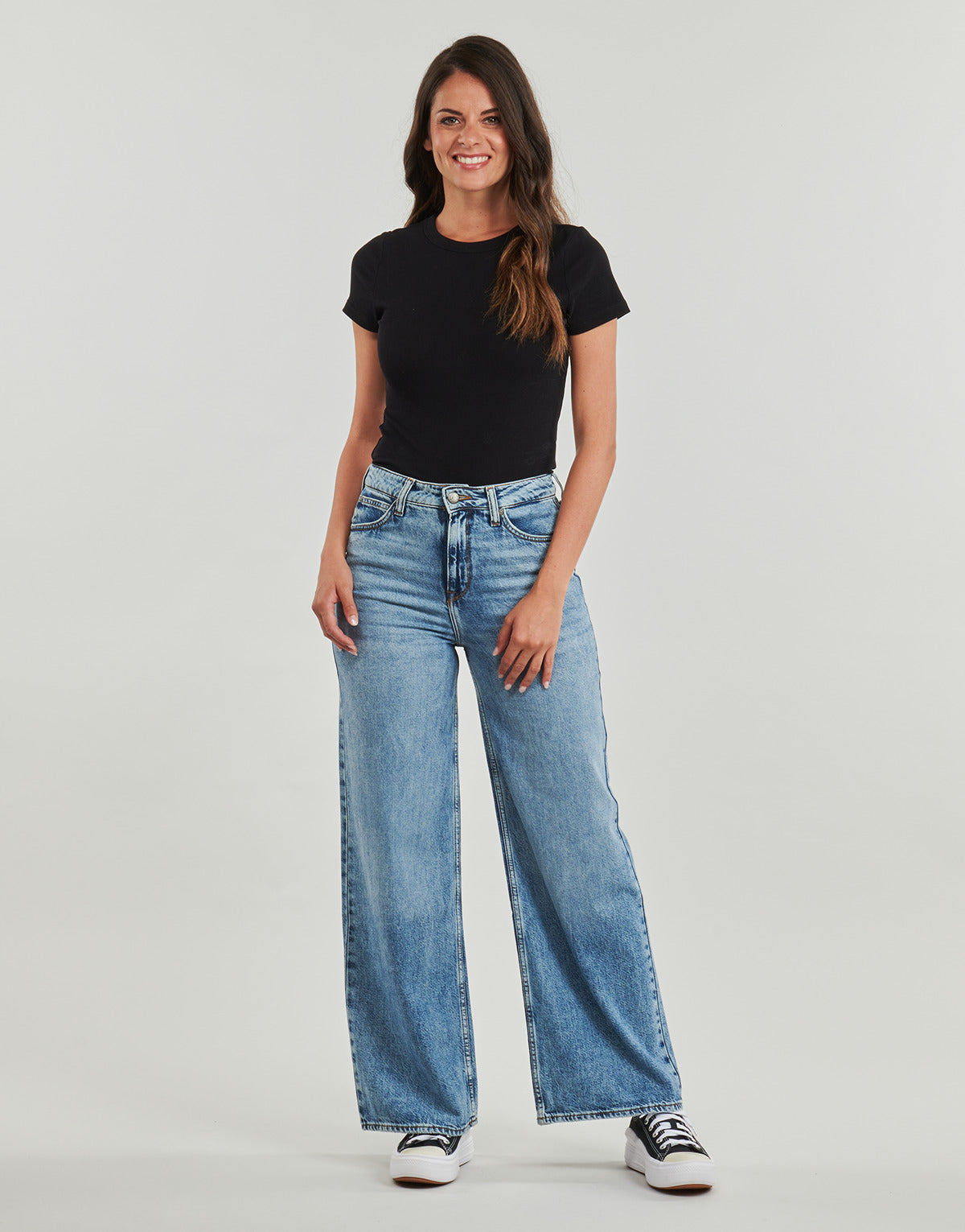 Jeans Flare Donna Lee  STELLA A LINE  Blu