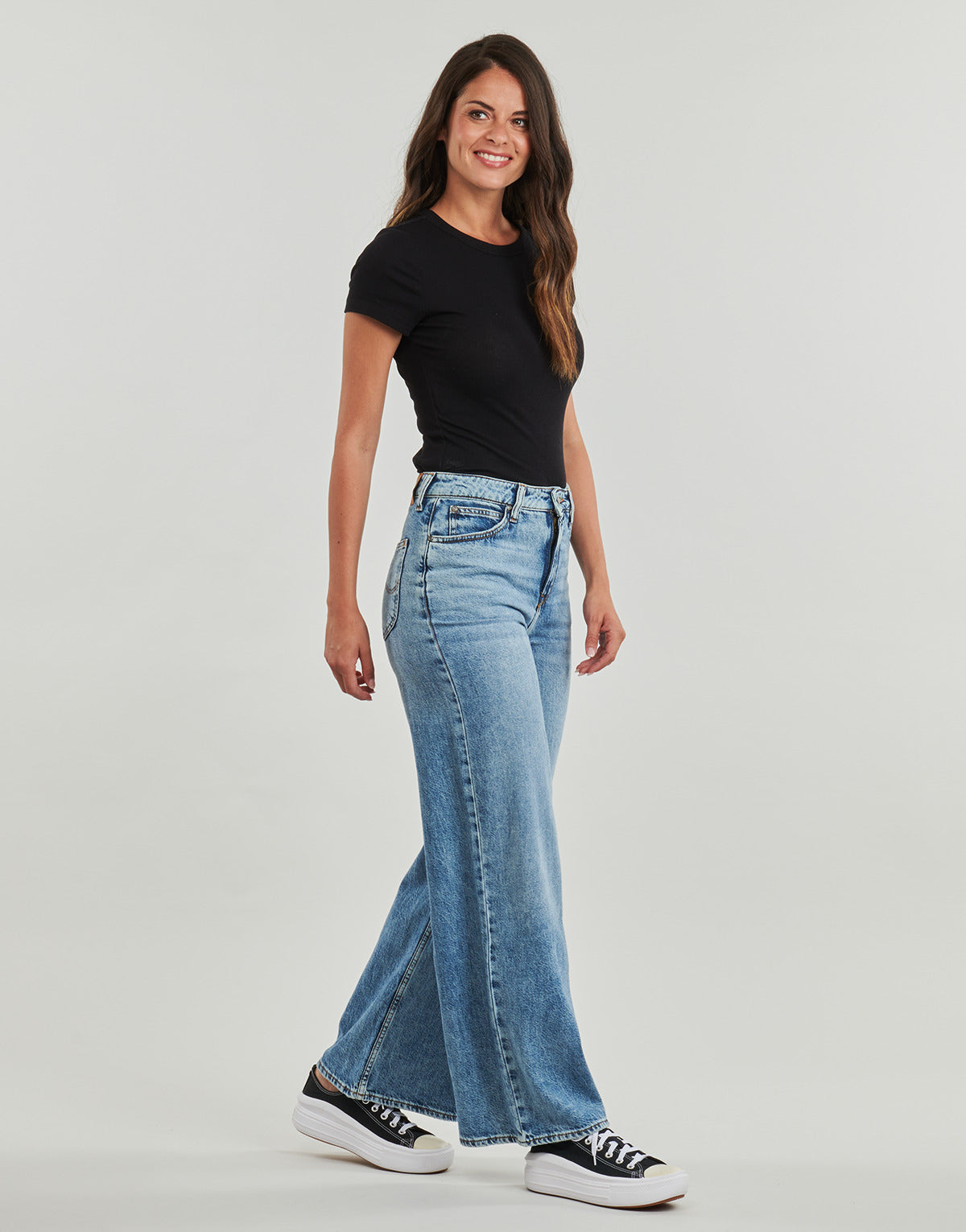 Jeans Flare Donna Lee  STELLA A LINE  Blu