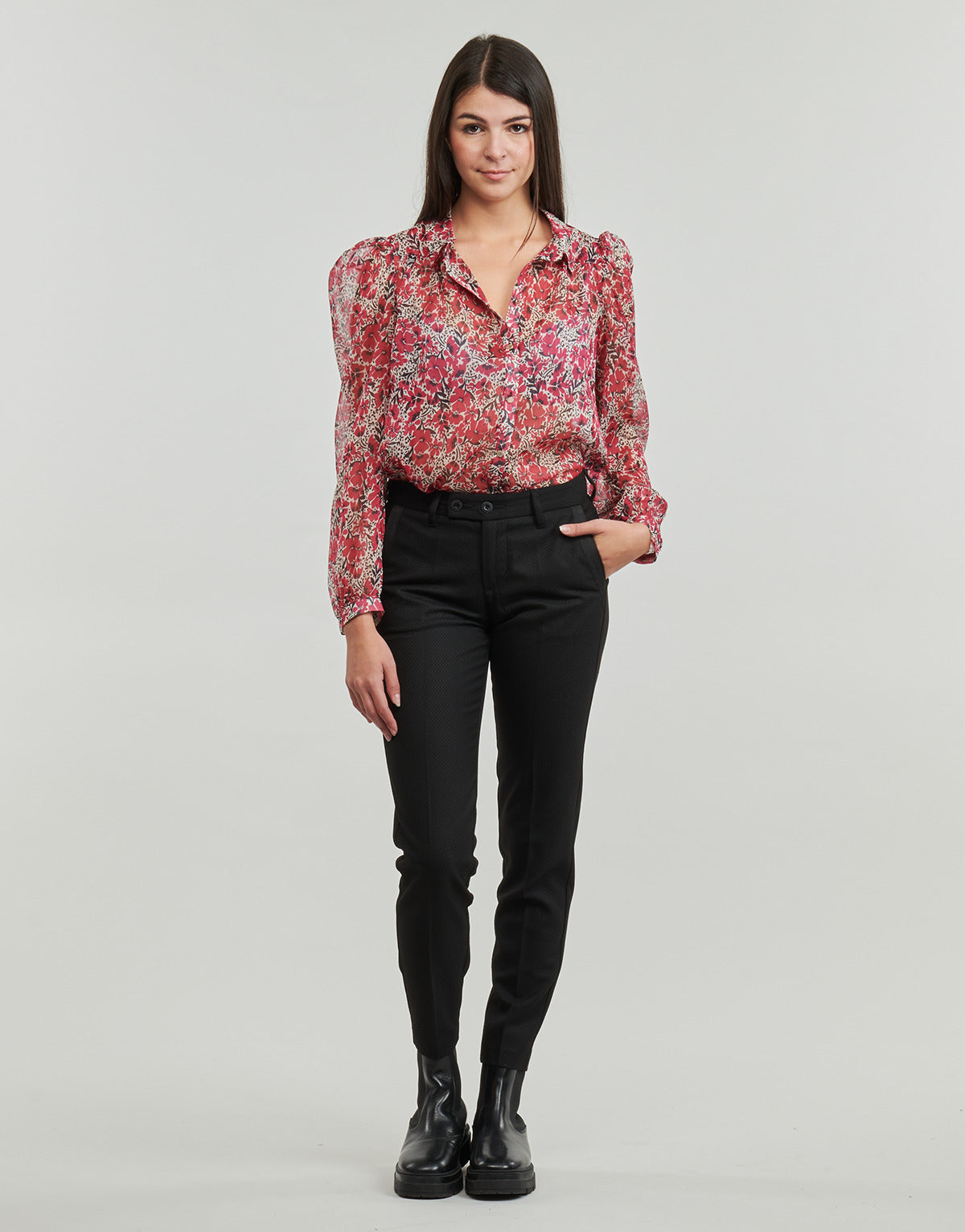 Jeans Slim Donna Freeman T.Porter TESSA SOCIALLY Nero