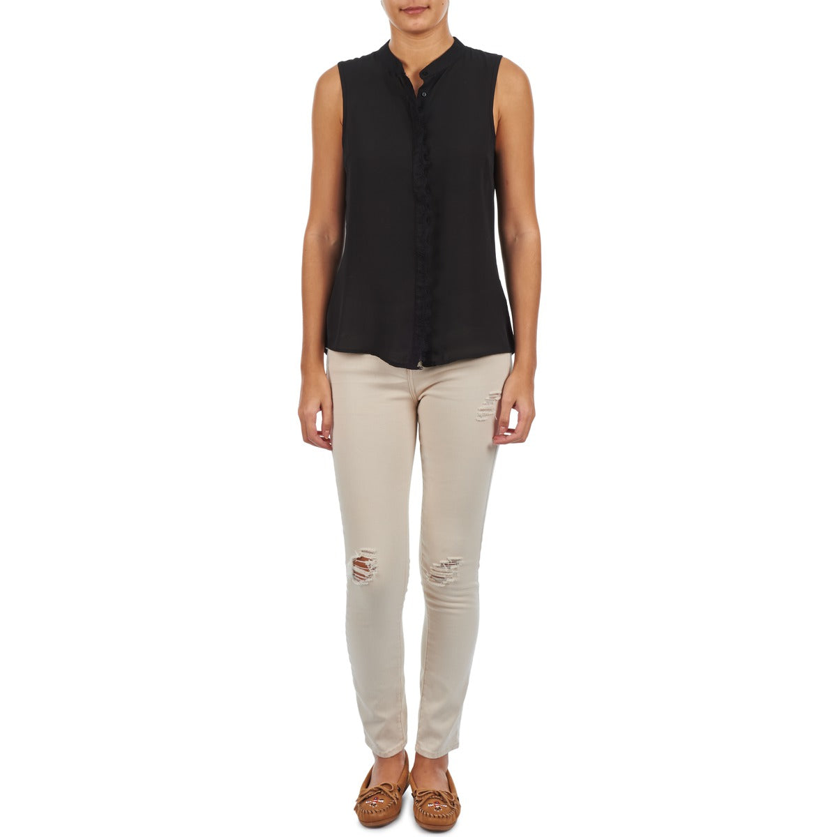 Pantaloni 7/8 e 3/4 Donna Acquaverde SCARLETT Beige