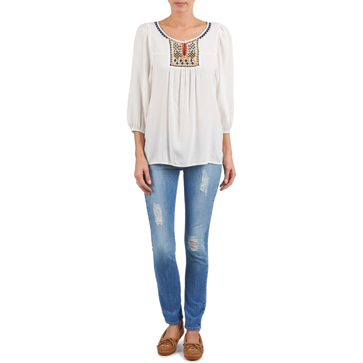 Pantaloni 7/8 e 3/4 Donna Acquaverde SCARLETT Blu