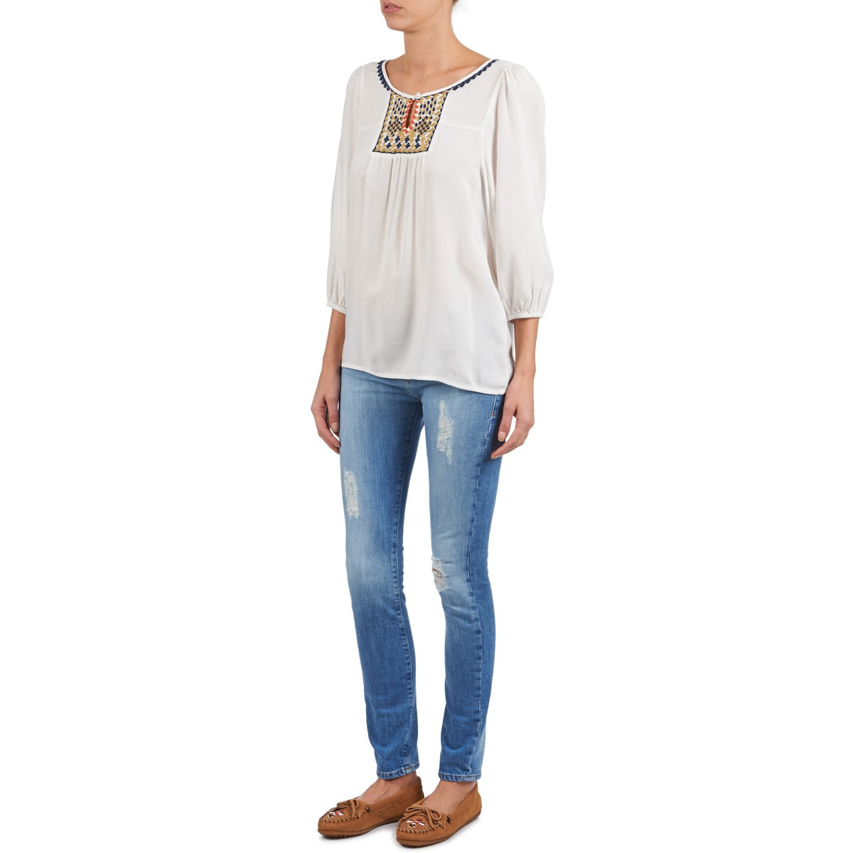 Pantaloni 7/8 e 3/4 Donna Acquaverde SCARLETT Blu