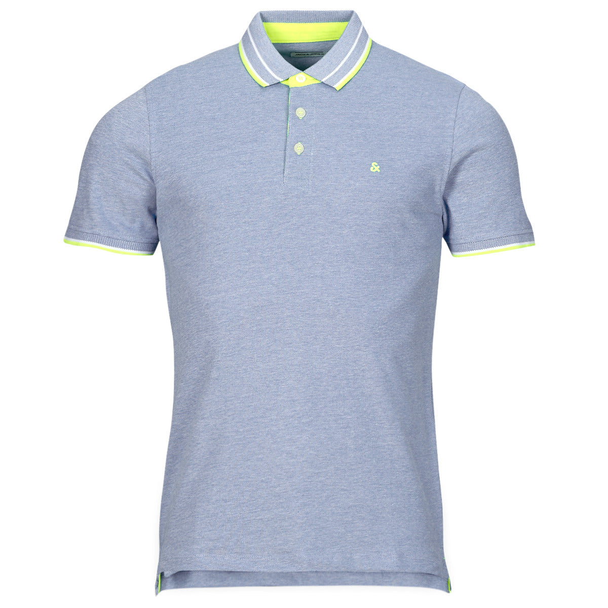 Polo Uomo Jack & Jones JJEPAULOS POLO SS Blu